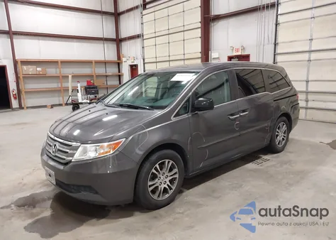 2013 Honda Odyssey Ex-L from USA, damaged, VIN 5FNRL5H64DB086473